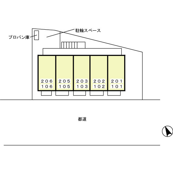 アルテール 配置図です。