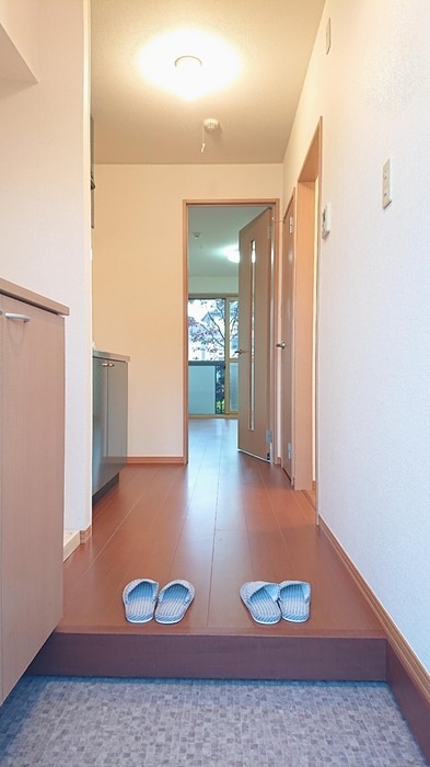 エスポワール シューズボックス付きの玄関です。