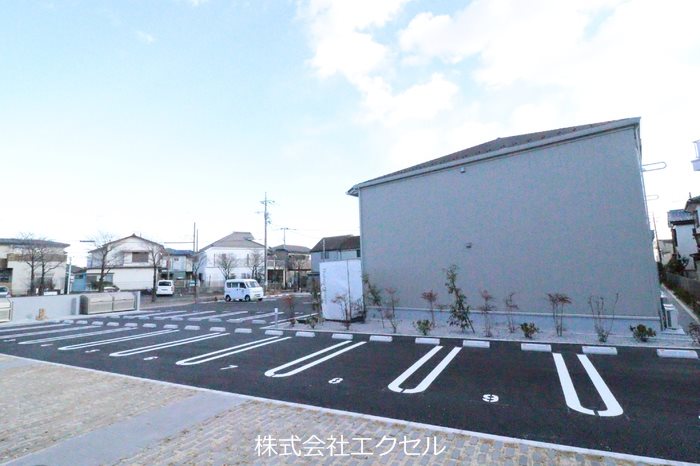 Camelot　A棟 敷地内駐車場です。