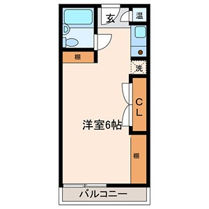 国立ドミトリー 照明、エアコン、IHコンロ完備1R☆オール電化、南向き、棚・収納付き！
