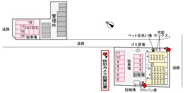 アンジュ 見取り図です。