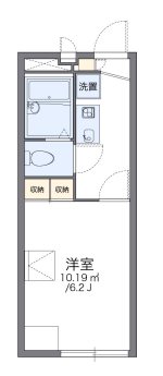 レオパレスFRONTIER 単身さんにオススメの間取りです。
