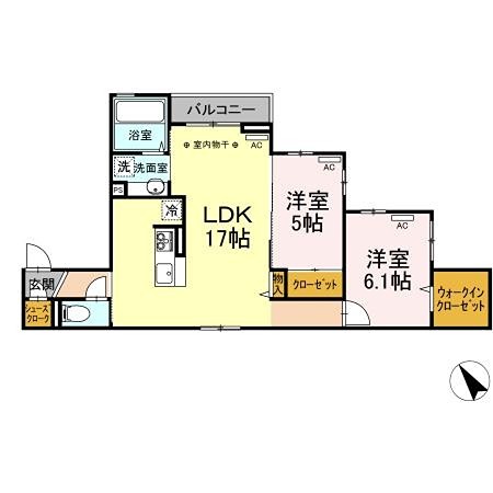 ストリーム久米川 新婚さん、ファミリーさんにオススメの間取りです。