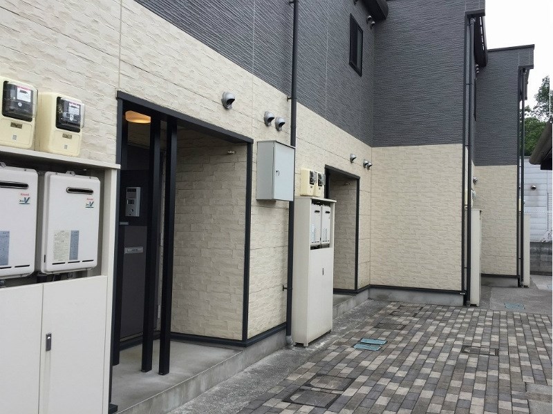 レオパレスセンターウエスト1 共用通路です。