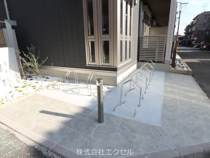 Grandstation宮上1 駐輪場です。