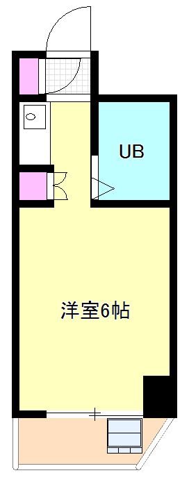 エトワール明神町 単身者にオススメの間取りです。