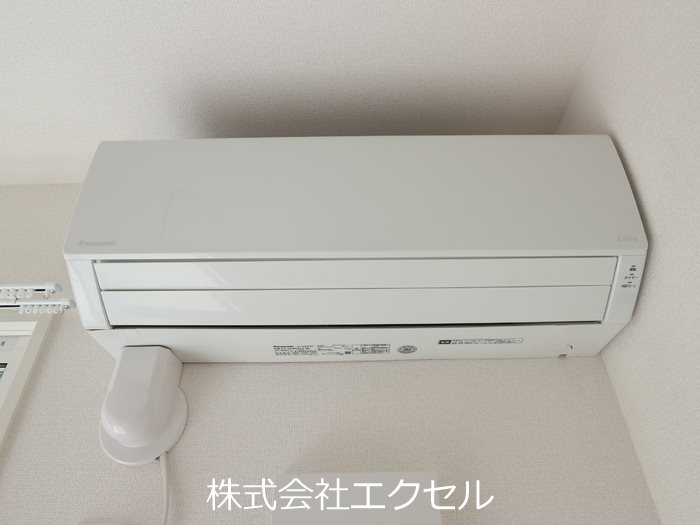 カーサ門源 エアコン完備で年中快適にお過ごし頂けます。