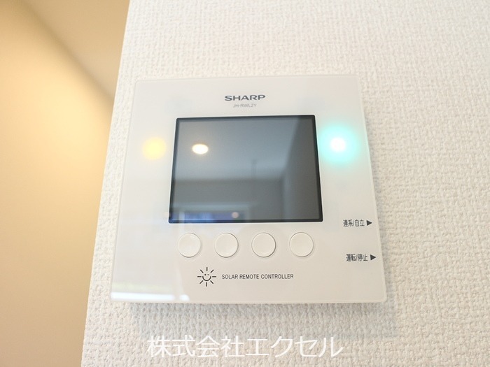 コンフォール東橋本２丁目 来訪者の姿が確認できます。