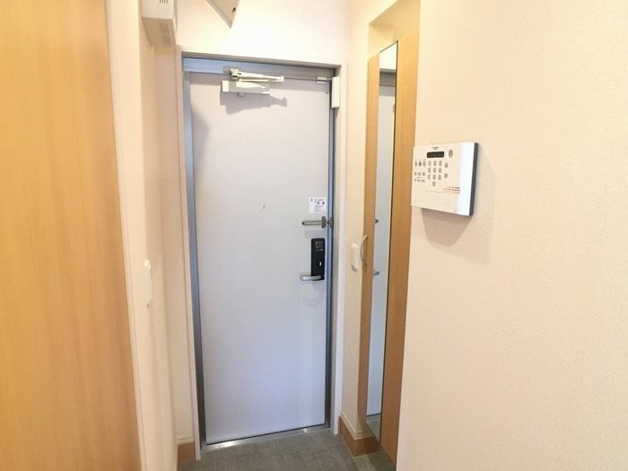 さくら シューズボックス完備の玄関です。