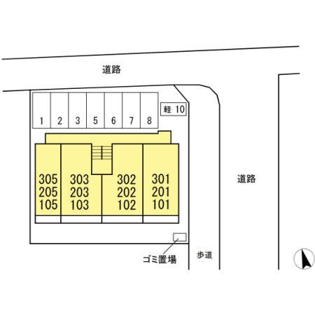 さくら 区画図