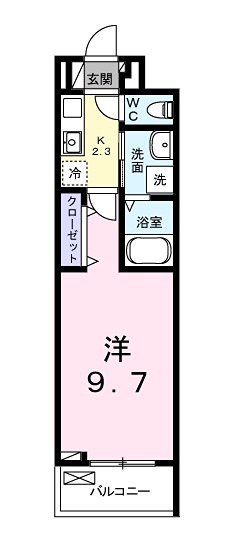 エポック 単身さんにオススメの間取りです。