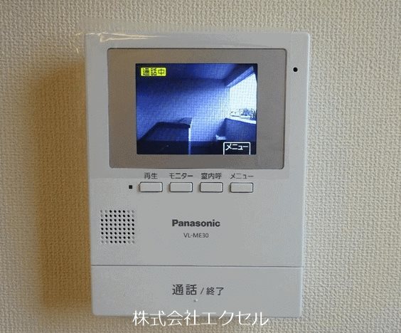 ヴィラサーシャ 安心のTVインターホン完備です。