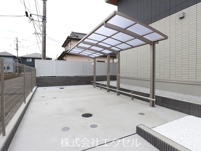 フェリーチェ　B棟 屋根付きの駐輪場です。