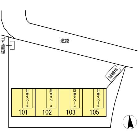 グランテージC  配置図です。
