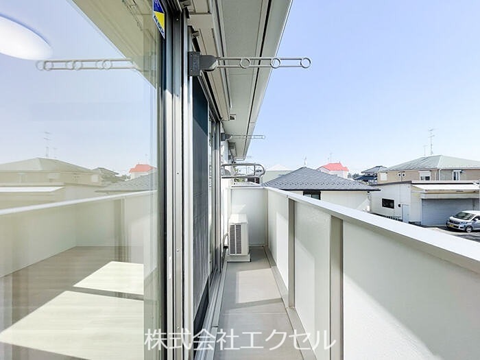 グランテージC  南向きで日当り良好です。
