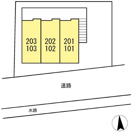 第一イースト 見取り図です。