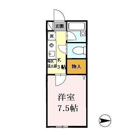 ＮＦコープ2 単身さんにオススメの間取りです。