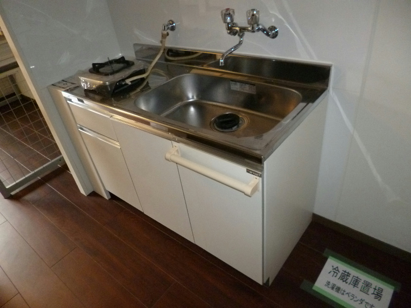 第3エコーマンション ガスコンロ付のキッチンです。