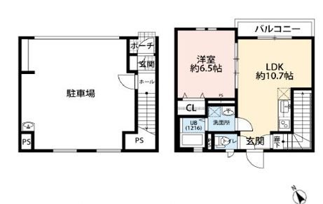 エスパース恋ヶ窪BASEⅡ  カップル・新婚さんにオススメです。