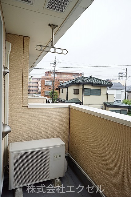 ソレイユ 南向きで日当たり良好です。