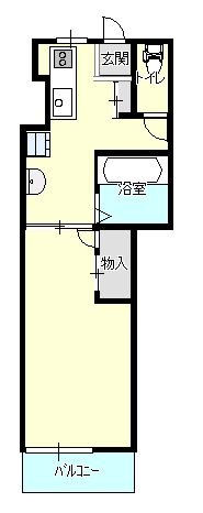エコーマンション 広めのお部屋です。