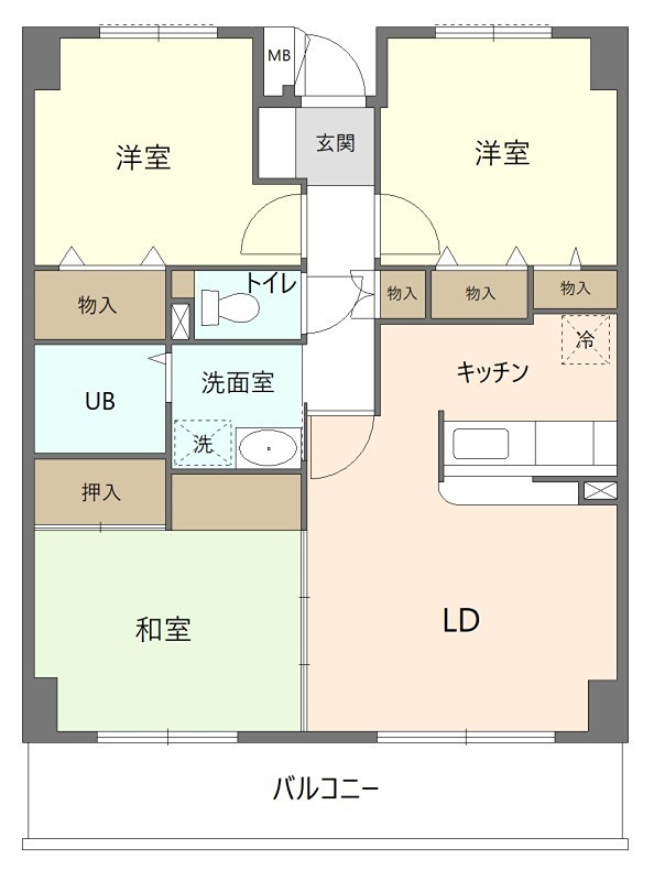 サンコリエＳ  3LDK