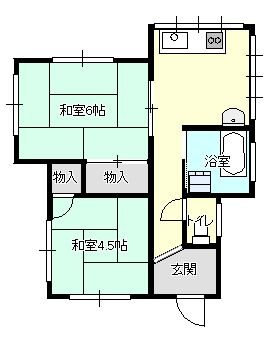 日当たり良好です。