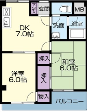 ベルCourt 間取り