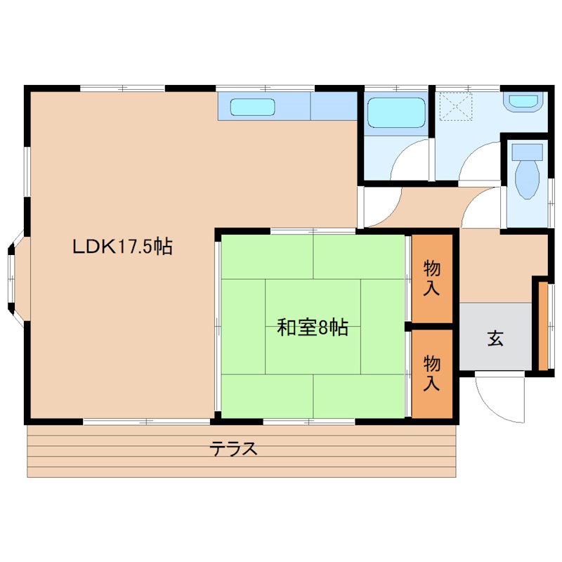 秋川コーポ １Fのお部屋の写真です。