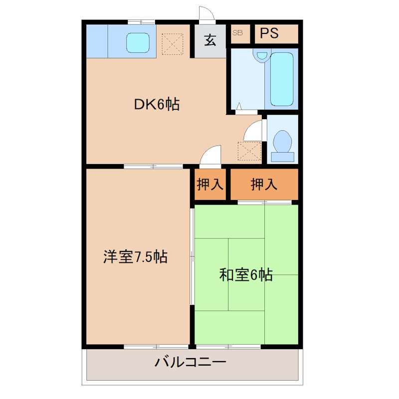 パークヒルズ百草第一 間取り