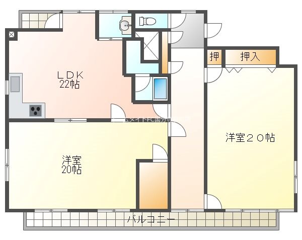 日興ビル小金井 間取り