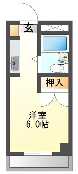 ジュネスハイム  間取り