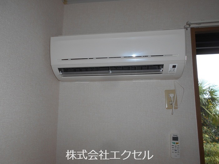 サンパレス青梅 エアコン付きです