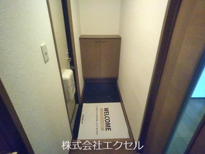 サンパレス青梅 シューズボックス完備です。