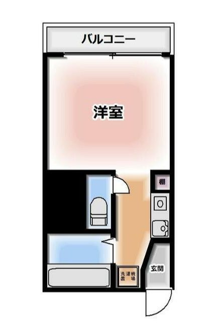 エリートビル八幡町 陽当たり良好です。