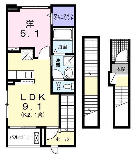 アイビードットオザク 間取り