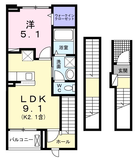 アイビードットオザク 間取り