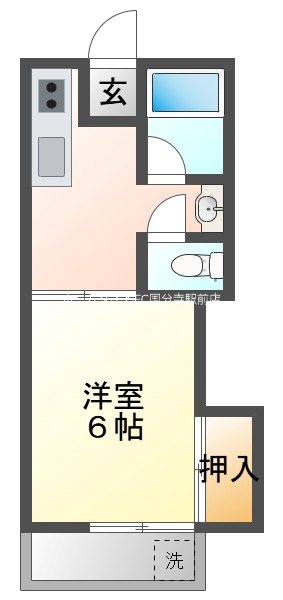 井上ハイツ  間取り