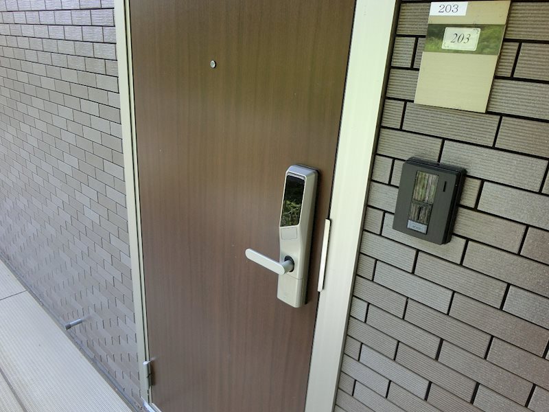 アロハヴィラ鶴川 玄関