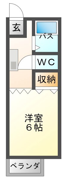 アベニュー国立 間取り