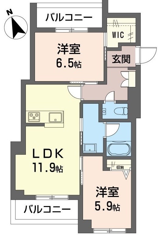 エー　レジデンス 間取り