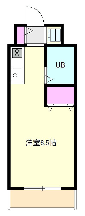 エステートピア3モリタ 単身者にオススメの間取りです。