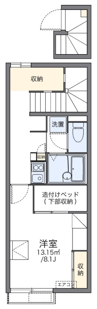レオパレスプレジール町田 間取り