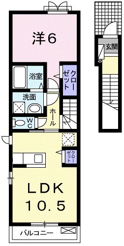 メゾン　エトワール 間取り