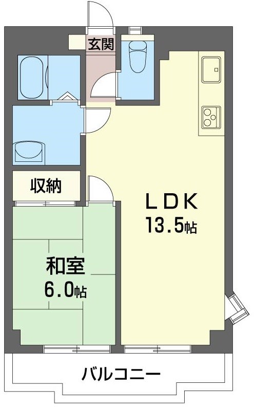 国立クリスタル石川 間取り