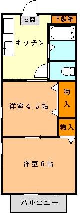 パシフィックコテージ 間取り