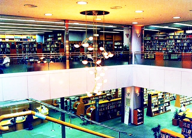 アムールエビス 立川市中央図書館