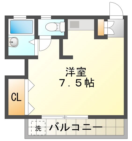 ハイツハル 間取り