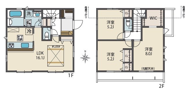 BLOOMING MAISON小平市大沼町6号棟 間取り