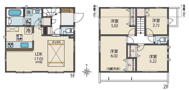 BLOOMING MAISON小平市大沼町2号棟 間取り